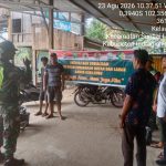 Babinsa Koramil 04/PP Serma Suriman Beserta Rekan-rekan Babinsa Rutin Melaksanakan Patroli Karhutla di Wilayah Binaan Guna Cegah Kebakaran