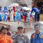 Damkar Pasirpenyu Sosialisasikan Alat Damkar Kepada Anak Usia Dini TK Pembina Desa Batu Gajah